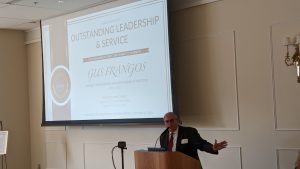 Gus Frangos Recognized for OLBA Leadership