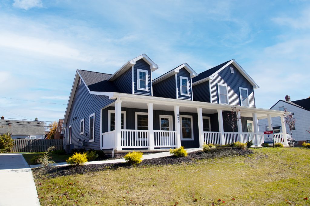 New side-by-side homes in Shaker Heights
